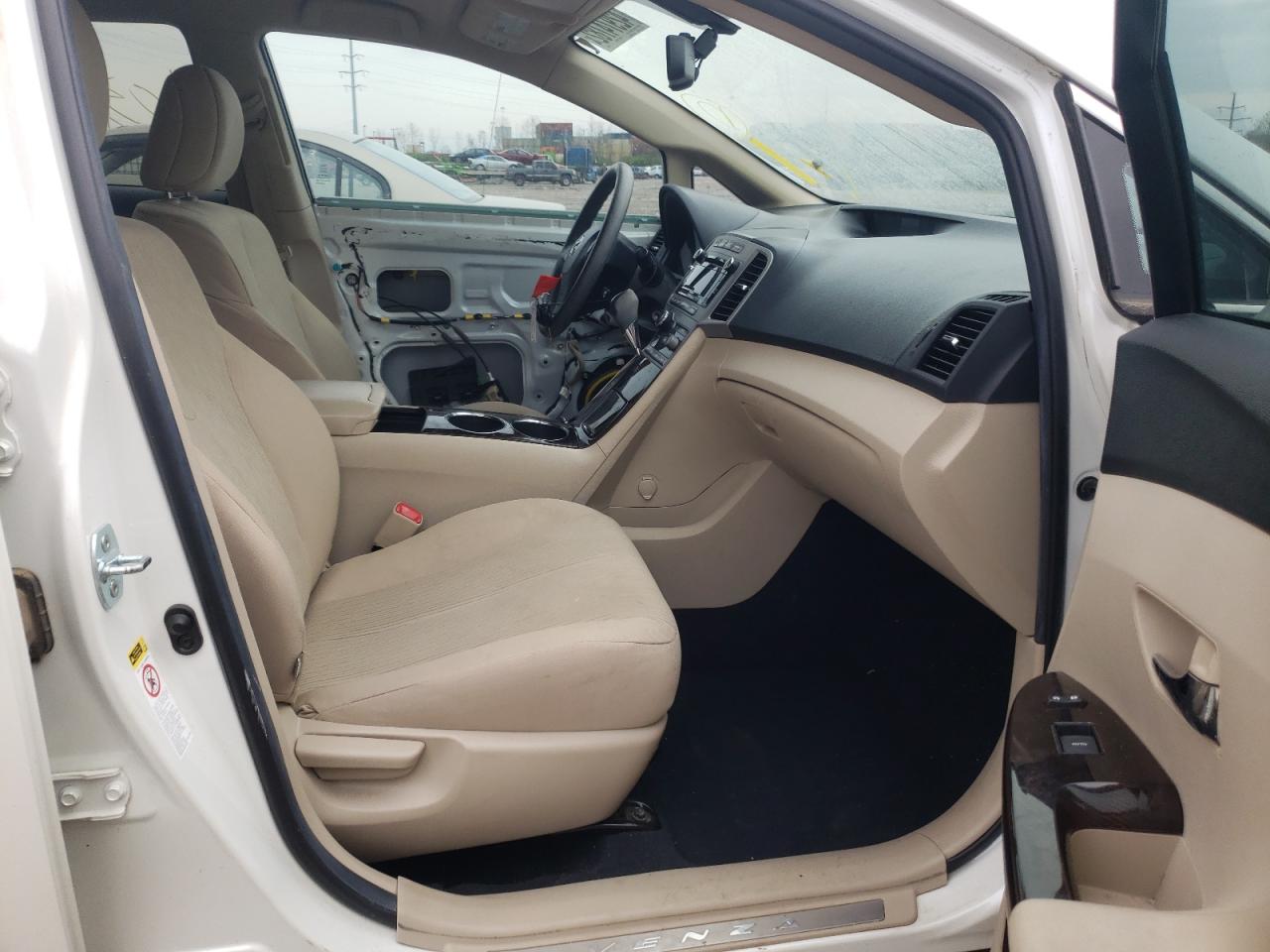 Photo 5 from auction – 2012 TOYOTA VENZA LE with VIN 4T3BK3BBXCU067966