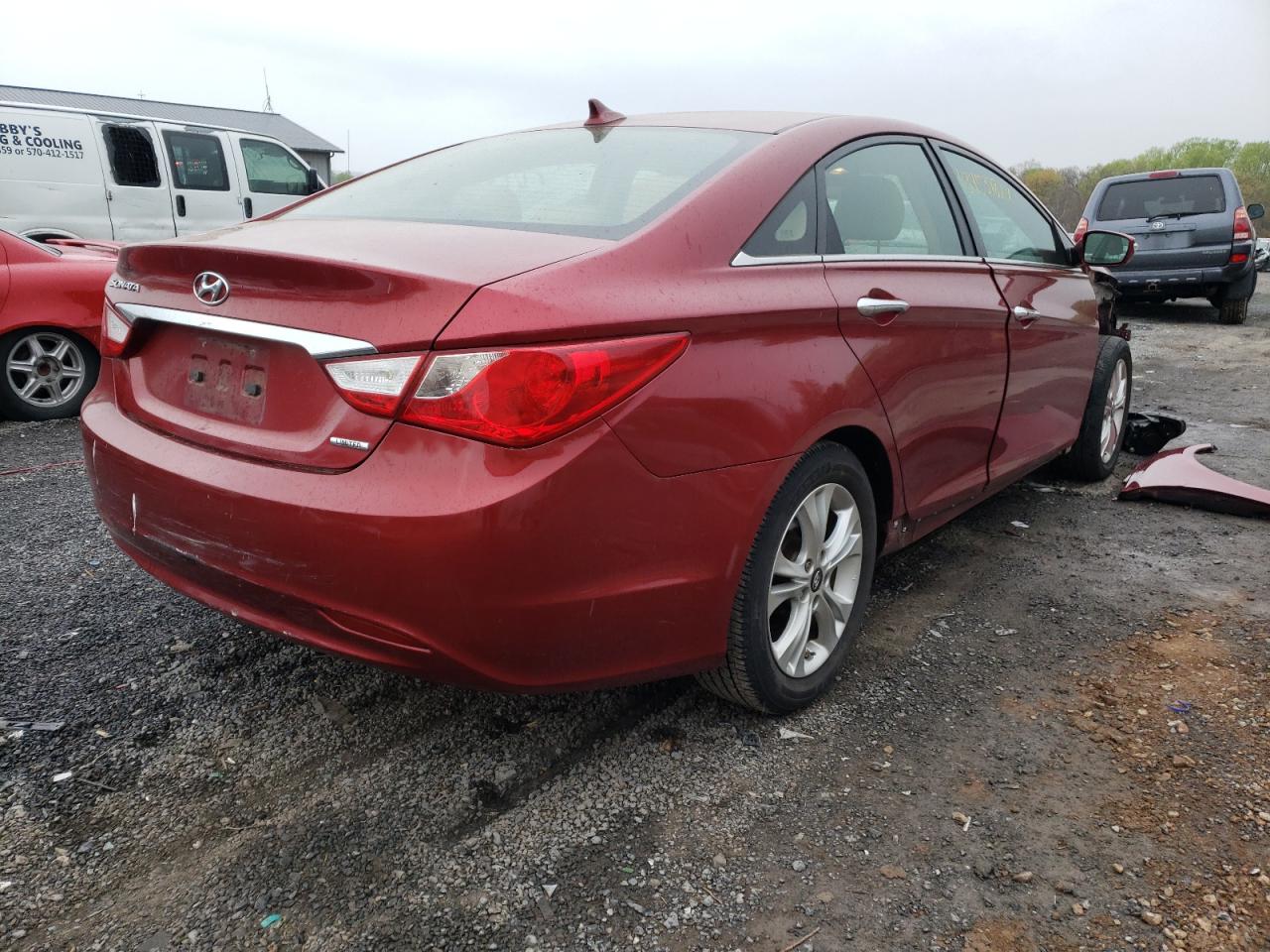 Photo 4 from auction – 2011 HYUNDAI SONATA SE with VIN 5NPEC4AC1BH232013