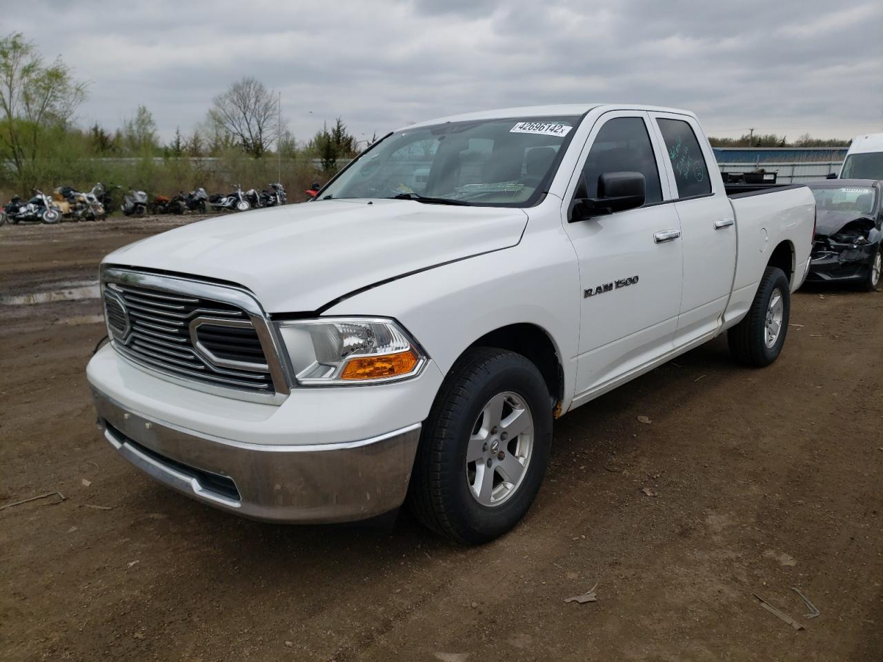 Photo 2 from auction – 2011 DODGE RAM 1500 with VIN 1D7RV1GP4BS509863
