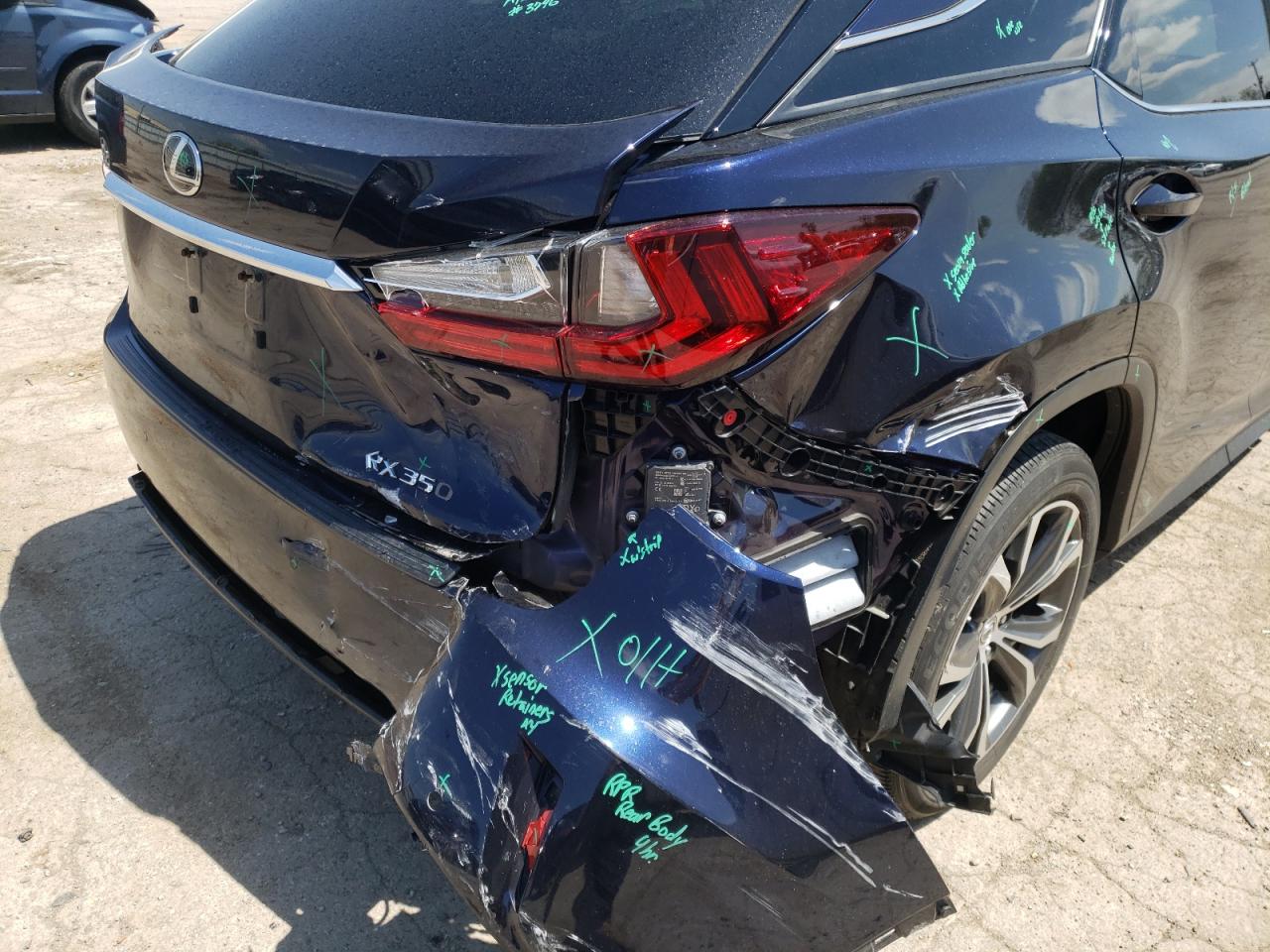 Photo 9 from auction – 2017 LEXUS RX 350 BAS with VIN 2T2BZMCA6HC123213