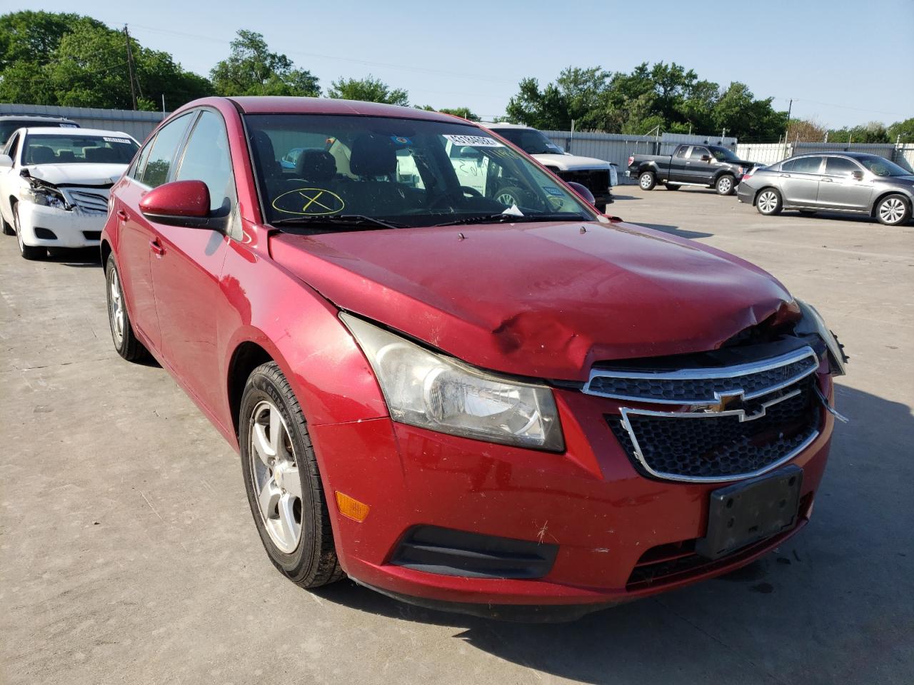 CHEVROLET CRUZE LT 2011 with VIN 1G1PE5S97B7111981 - Photo from auction