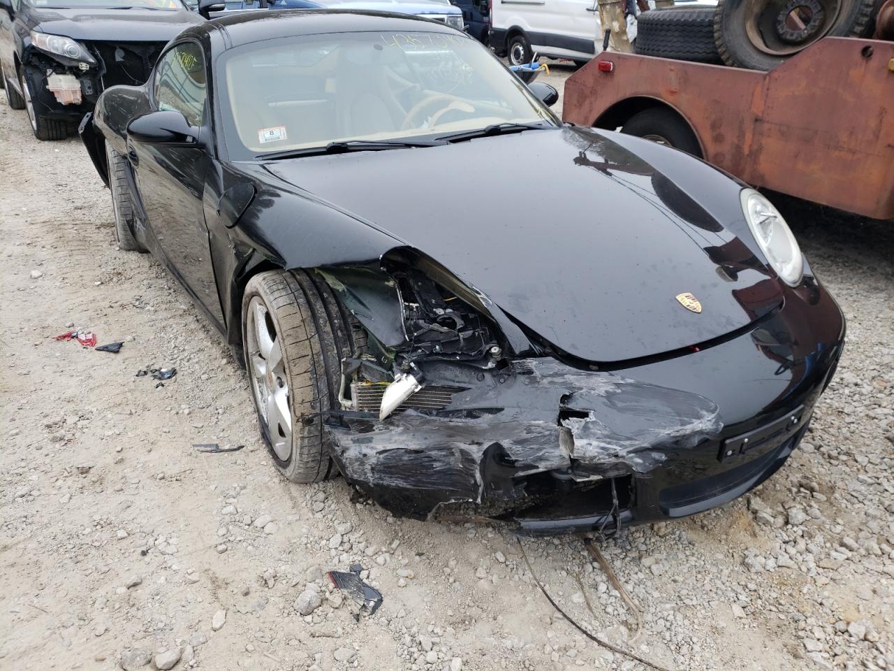 PORSCHE CAYMAN S 2007 with VIN WP0AA29897U762770 - Photo from auction
