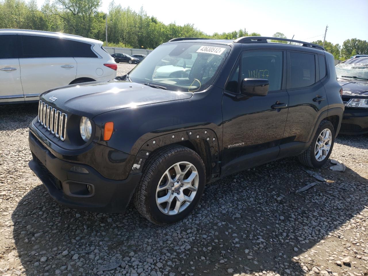 Photo 15 from auction – 2017 JEEP RENEGADE L with VIN ZACCJABB2HPE93572