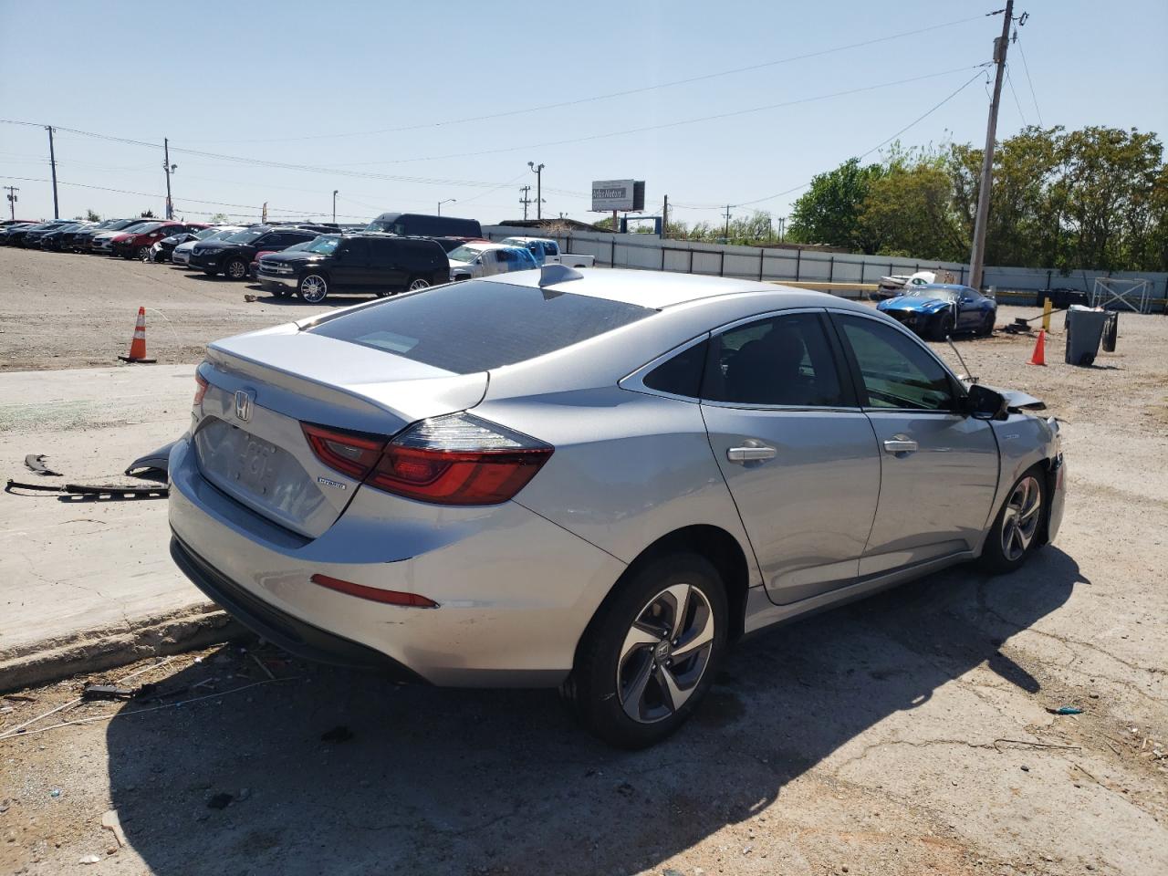 Photo 4 from auction – 2019 HONDA INSIGHT EX with VIN 19XZE4F59KE034130