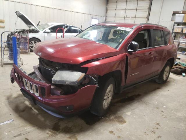 Photo 2 from auction – 2014 JEEP COMPASS SP with VIN 1C4NJCBA9ED523589