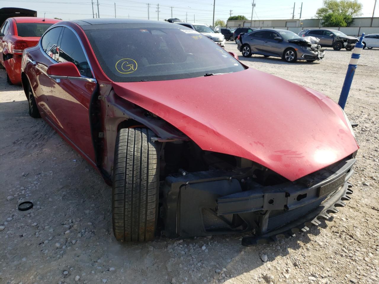 TESLA MODEL S 2017 with VIN 5YJSA1E26HF189501 - Photo from auction
