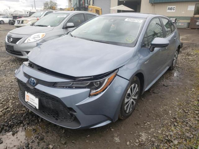 Photo 2 from auction – 2020 TOYOTA COROLLA LE with VIN JTDEBRBE9LJ003183