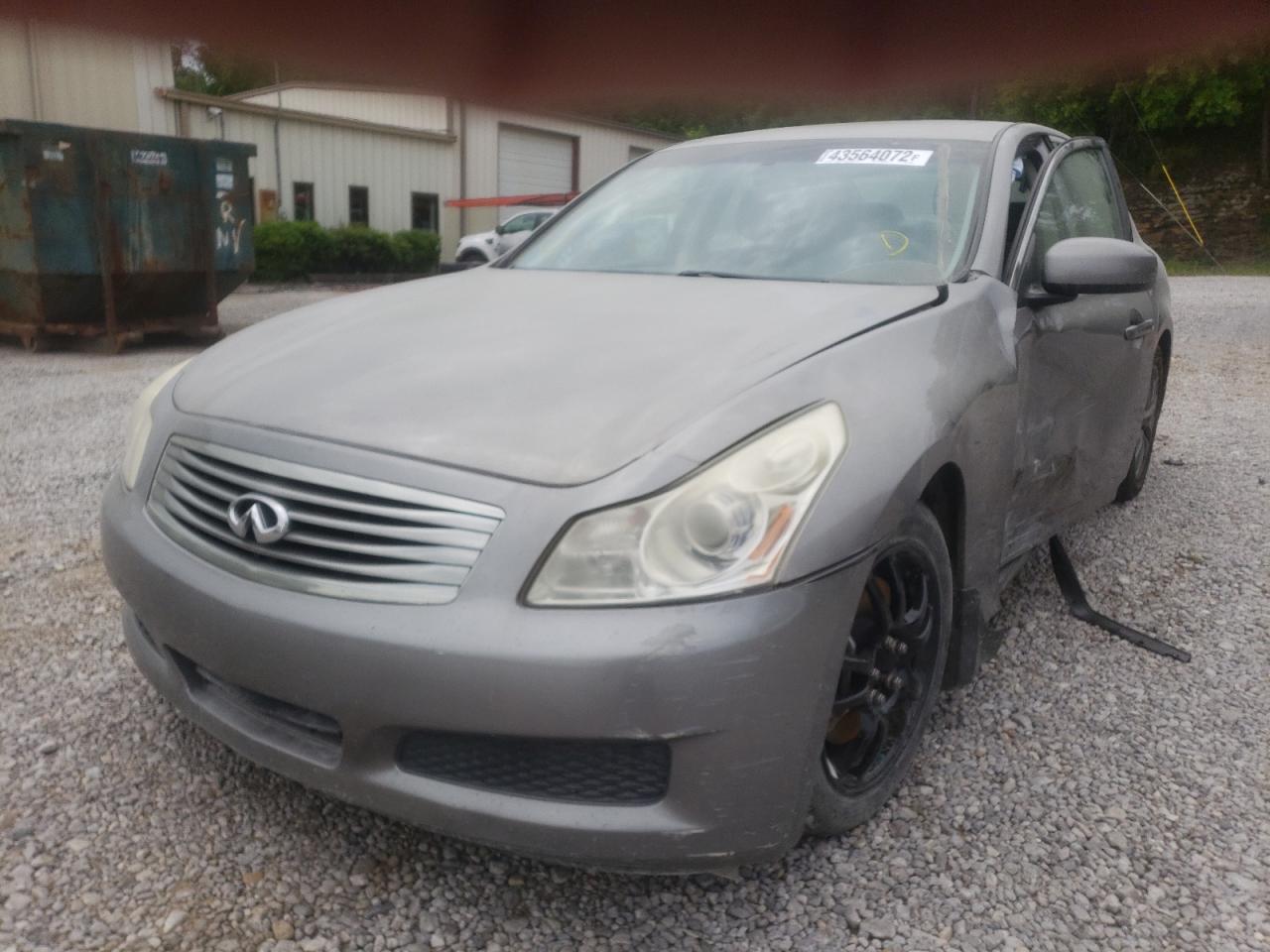 Photo 2 from auction – 2007 INFINITI G35 with VIN JNKBV61E27M701907