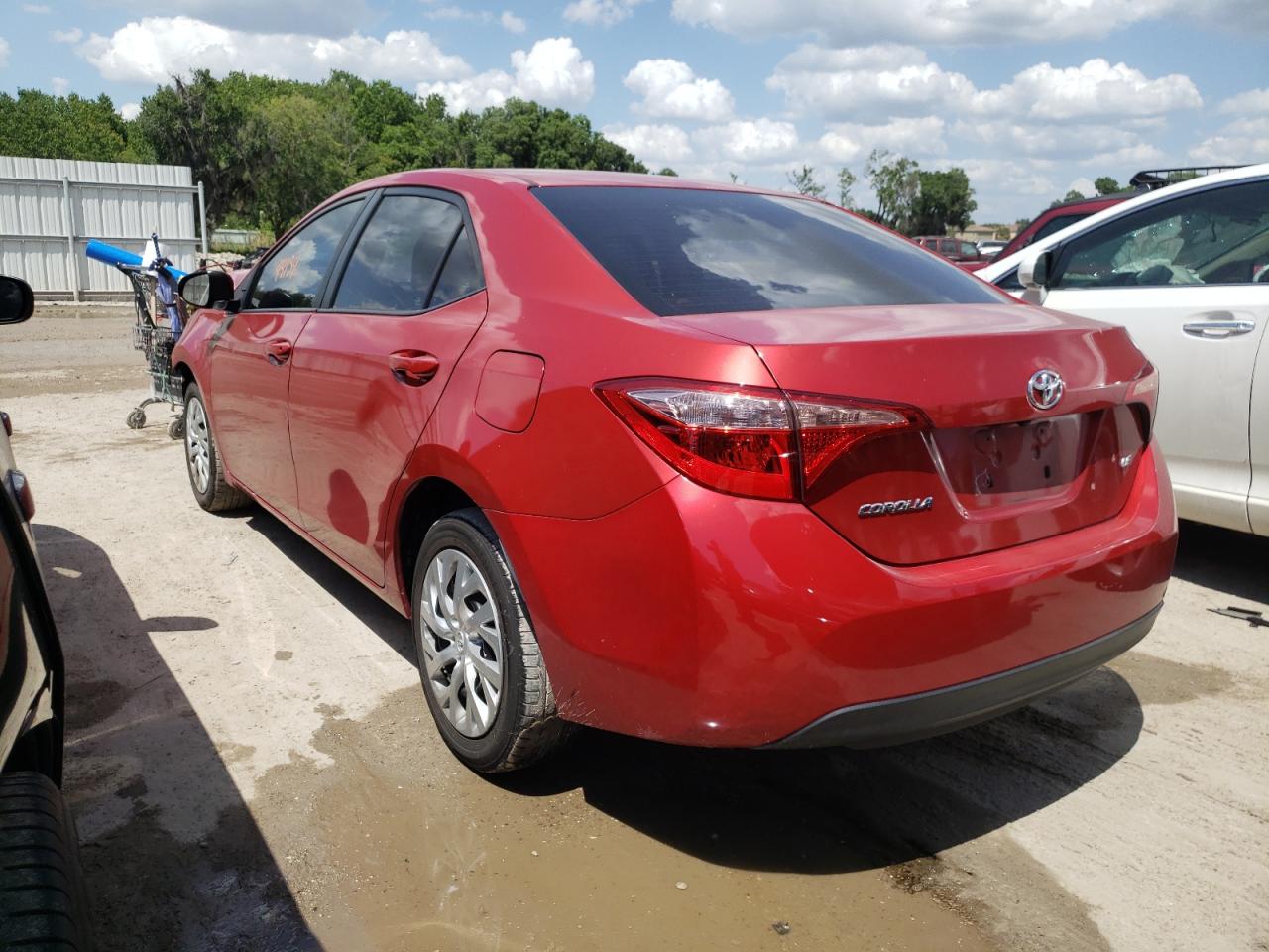 Photo 3 from auction – 2017 TOYOTA COROLLA L with VIN 5YFBURHE5HP722261
