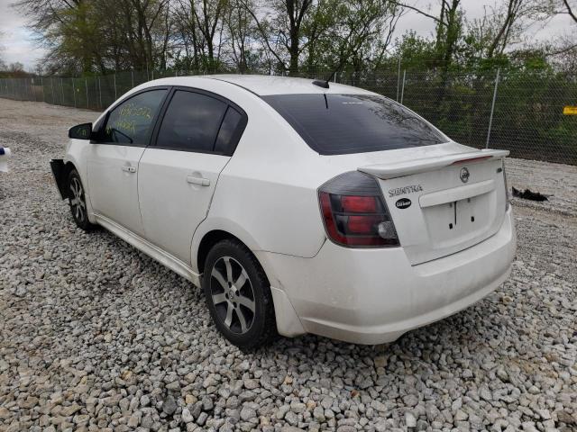 Photo 3 from auction – 2012 NISSAN SENTRA 2.0 with VIN 3N1AB6AP9CL660917