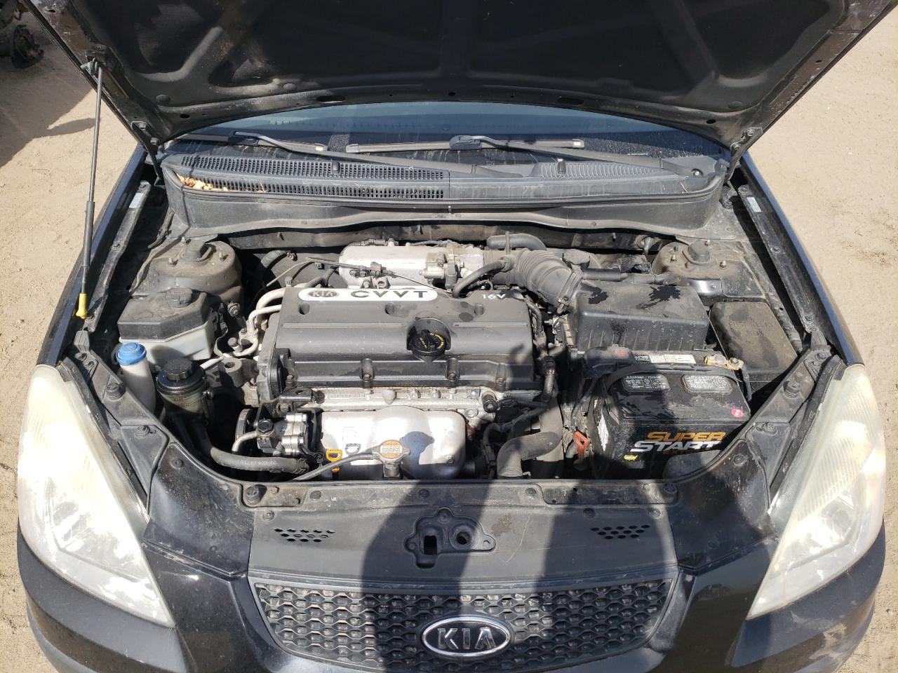 Photo 7 from auction – 2009 KIA RIO BASE with VIN KNADE223396467149