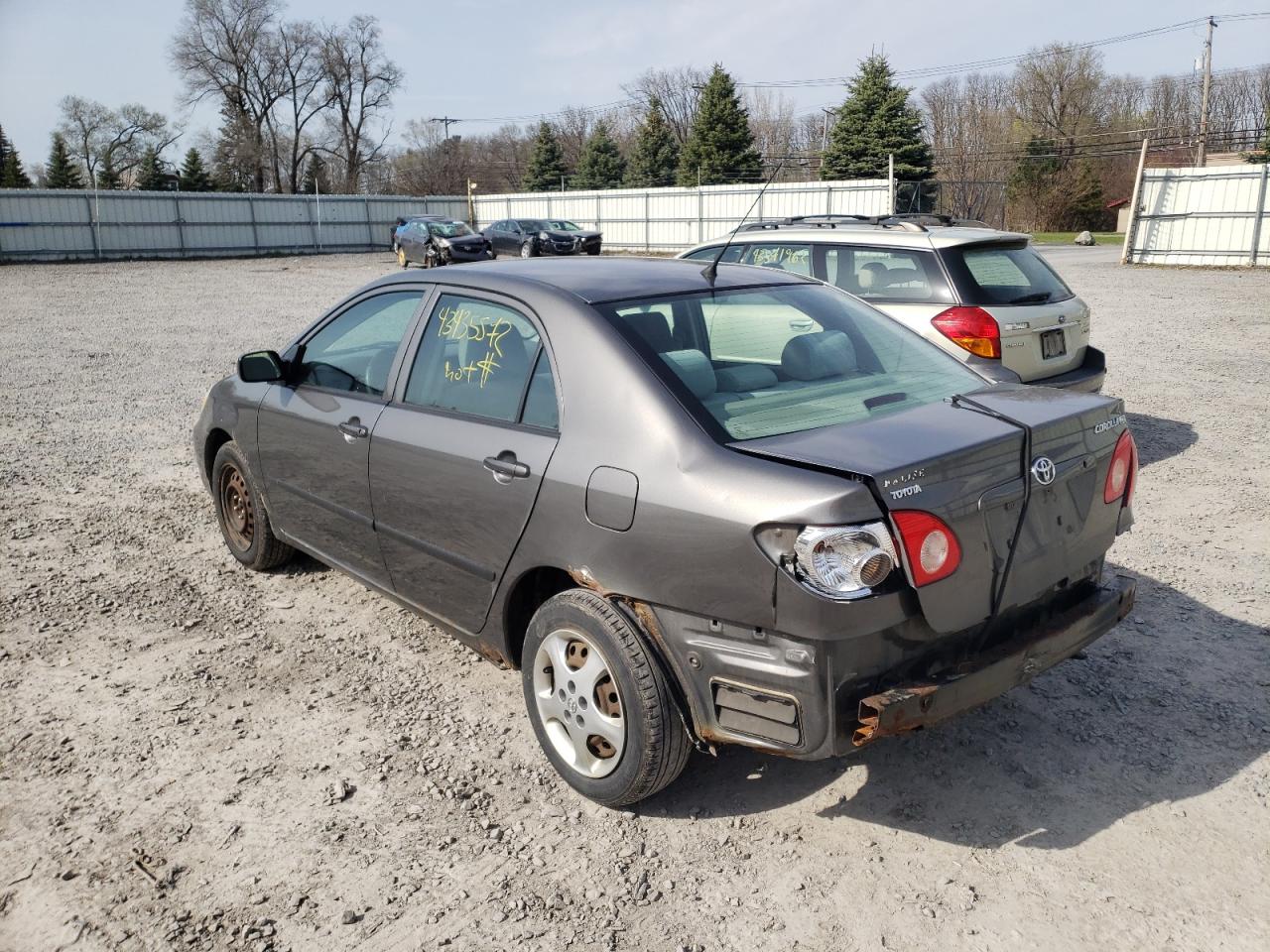 Photo 3 from auction – 2007 TOYOTA COROLLA CE with VIN 2T1BR32E37C824079