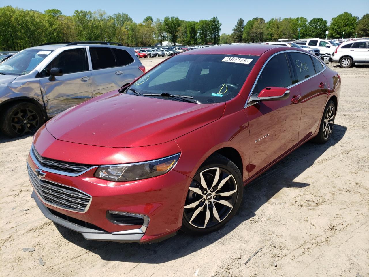 Photo 2 from auction – 2018 CHEVROLET MALIBU LT with VIN 1G1ZD5ST7JF255767