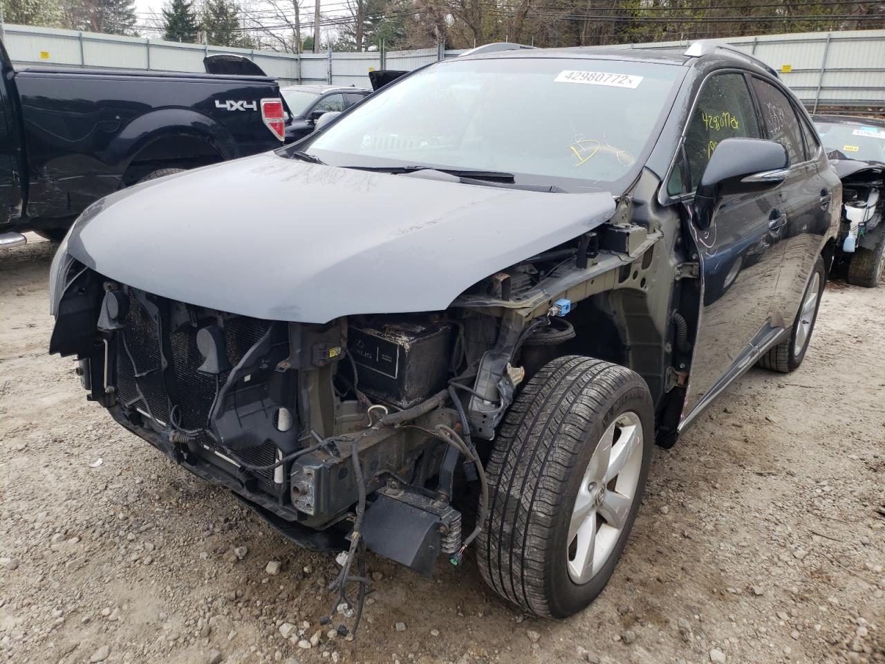 Photo 2 from auction – 2011 LEXUS RX 350 with VIN 2T2BK1BA3BC089002