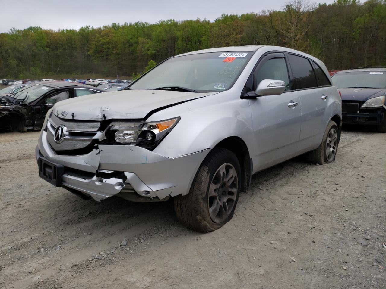Photo 2 from auction – 2008 ACURA MDX TECHNO with VIN 2HNYD28608H544298