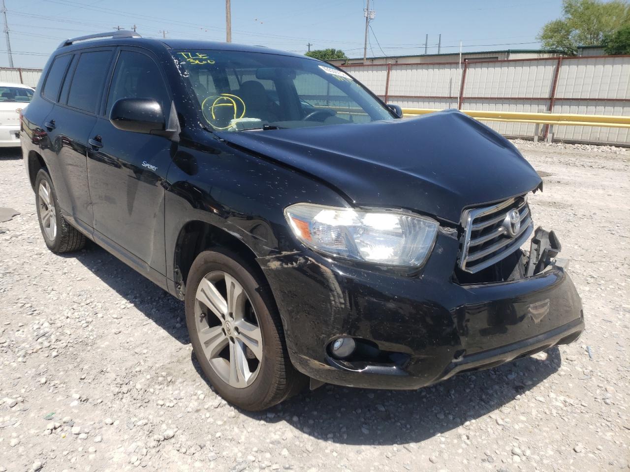 TOYOTA HIGHLANDER 2008 with VIN JTEDS43A882063169 - Photo from auction