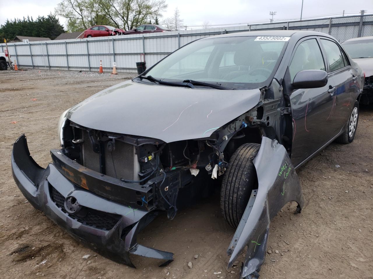 Photo 2 from auction – 2009 TOYOTA COROLLA BA with VIN 2T1BU40E59C154237