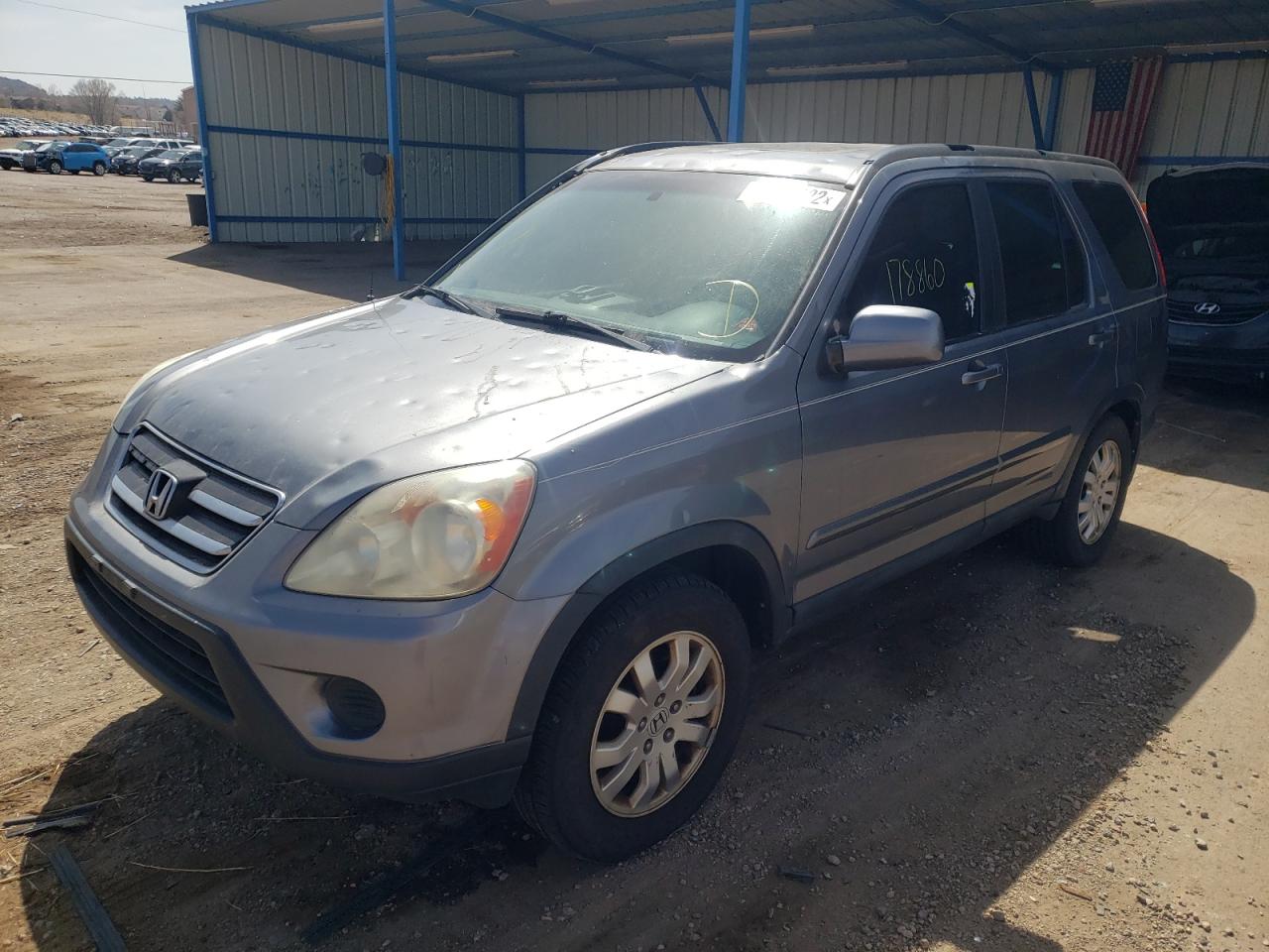 Photo 2 from auction – 2006 HONDA CR-V SE with VIN SHSRD78906U429696