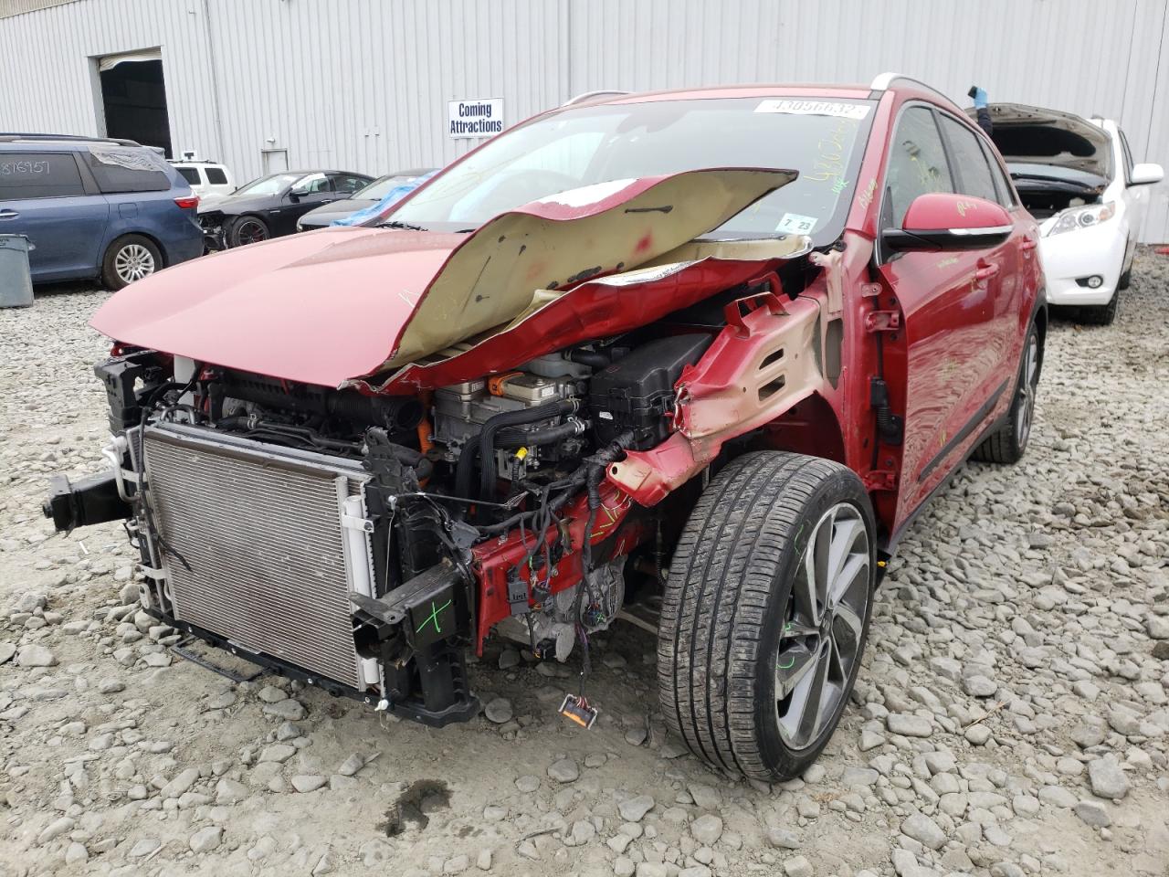 Photo 2 from auction – 2018 KIA NIRO TOURI with VIN KNDCE3LC1J5164755