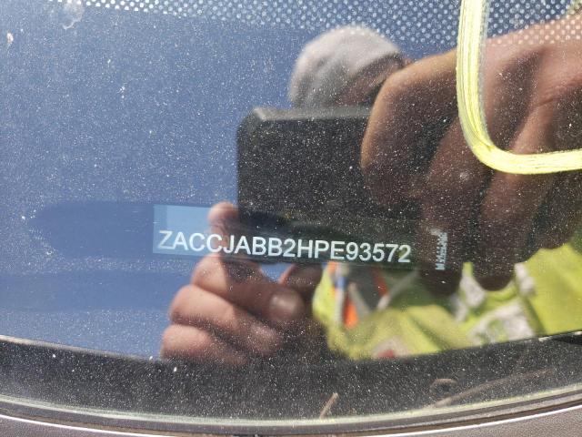 JEEP RENEGADE L 2017 with VIN ZACCJABB2HPE93572 - Photo from auction