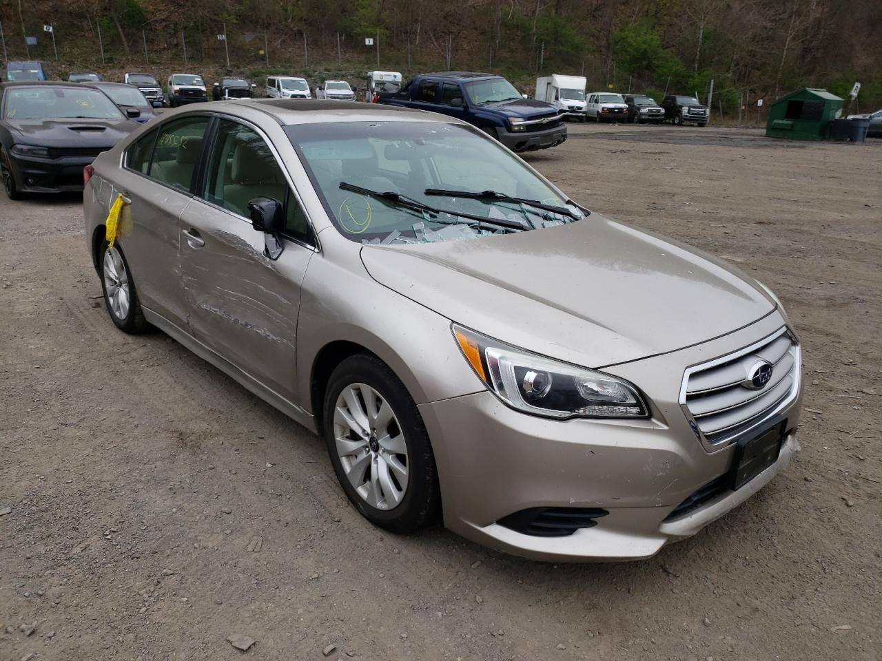 SUBARU LEGACY 2.5 2015 with VIN 4S3BNAD65F3027877 - Photo from auction