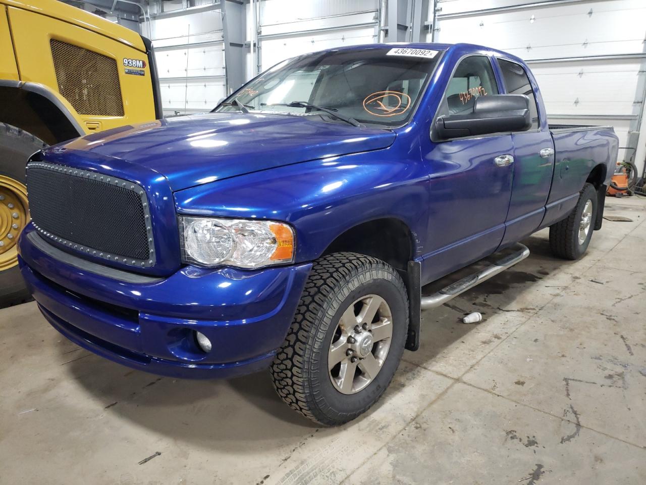 Photo 2 from auction – 2003 DODGE RAM 2500 S with VIN 3D7KU28693G724132
