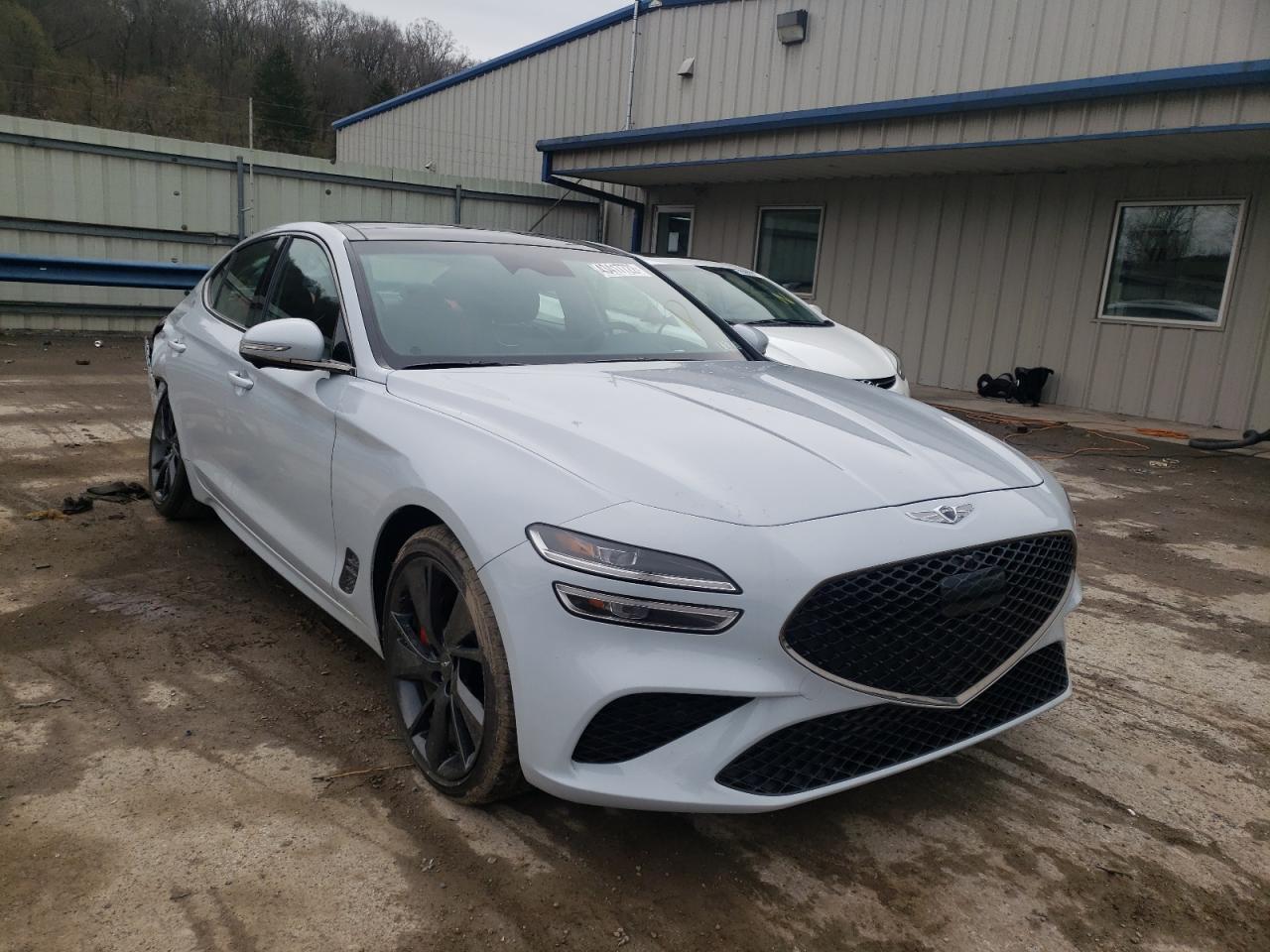 GENESIS G70 BASE 2022 with VIN KMTG54TE1NU096706 - Photo from auction