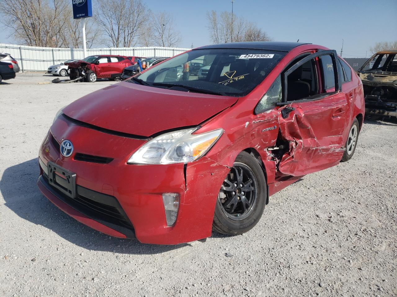 Photo 2 from auction – 2012 TOYOTA PRIUS with VIN JTDKN3DU6C5502270