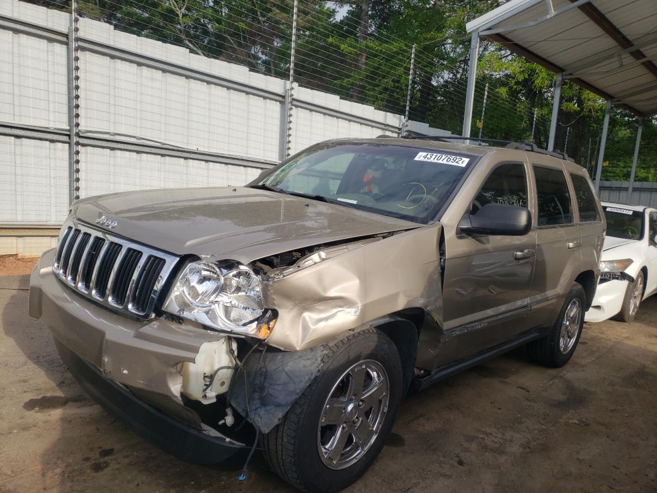 Photo 2 from auction – 2006 JEEP GRAND CHER with VIN 1J4HR58N76C102273
