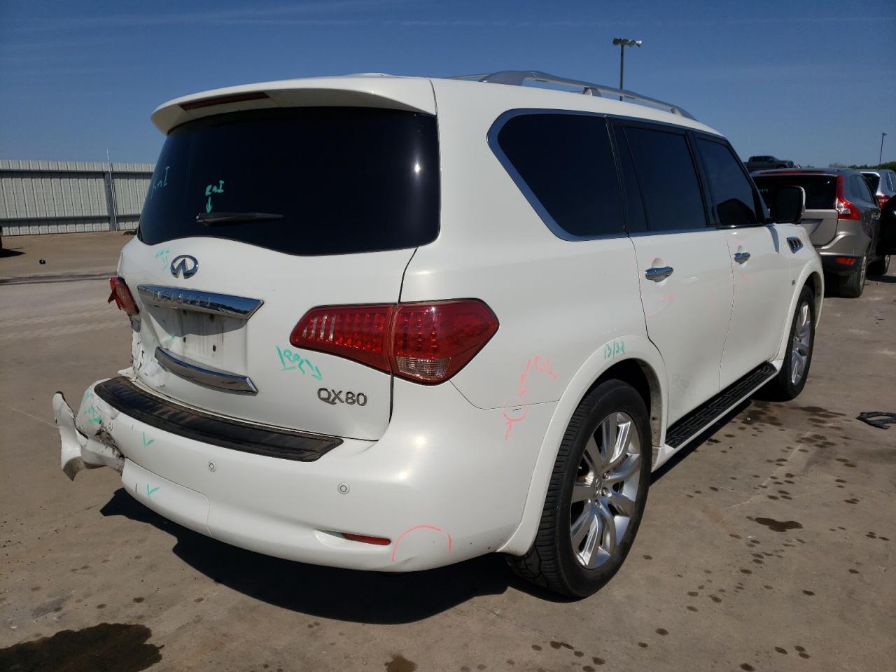 Photo 4 from auction – 2014 INFINITI QX80 with VIN JN8AZ2NF2E9551430