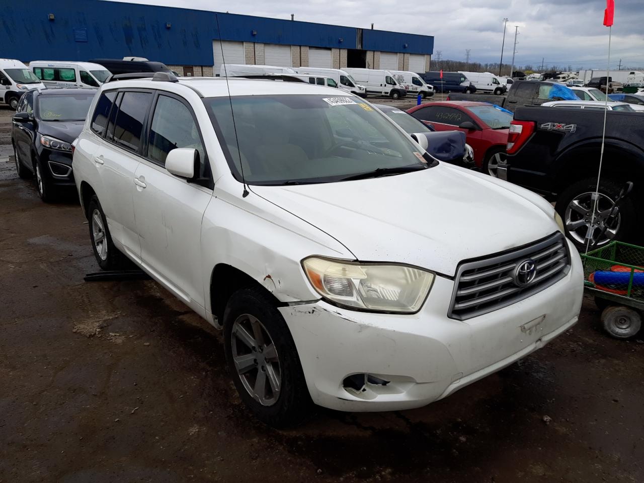 TOYOTA HIGHLANDER 2008 with VIN JTEDS41A482017941 - Photo from auction