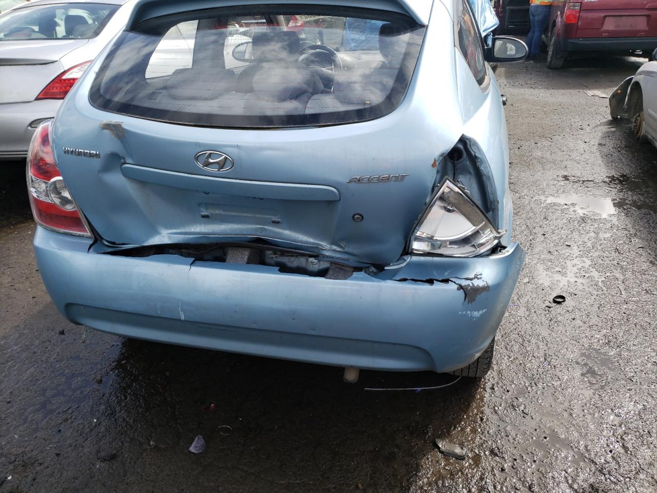 Photo 9 from auction – 2008 HYUNDAI ACCENT with VIN KMHCM36C38U064604