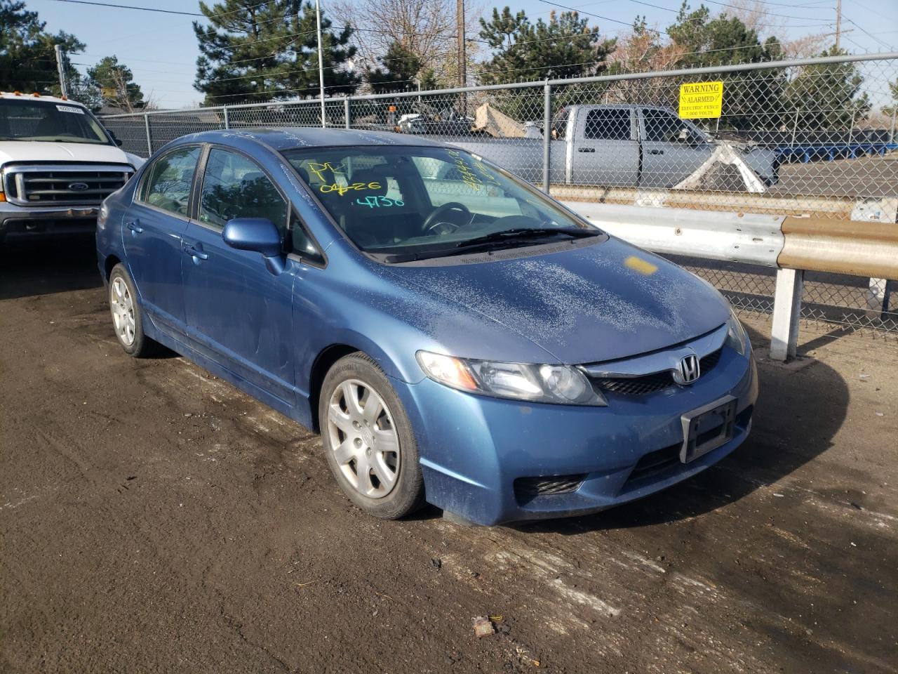 Photo 1 from auction – 2010 HONDA CIVIC LX with VIN 2HGFA1E58AH513335