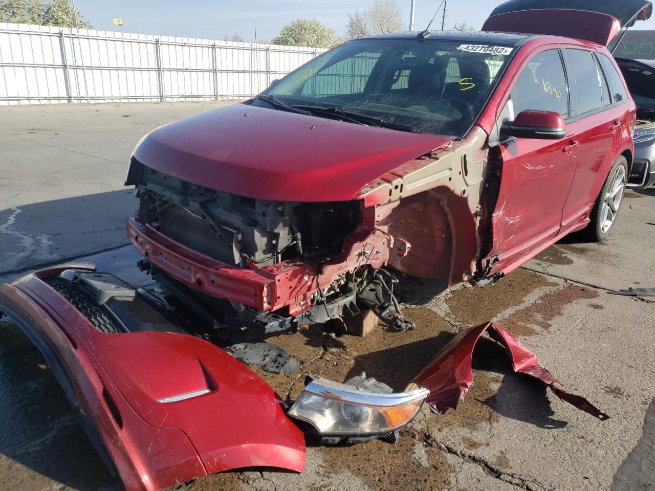 Photo 2 from auction – 2013 FORD EDGE SPORT with VIN 2FMDK4AK3DBC85134