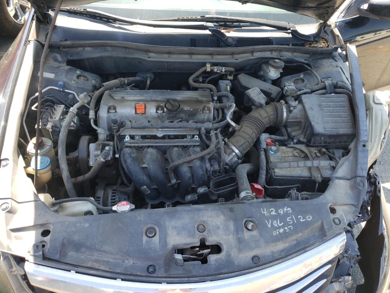 Photo 7 from auction – 2011 HONDA ACCORD LXP with VIN 1HGCP2F43BA075286