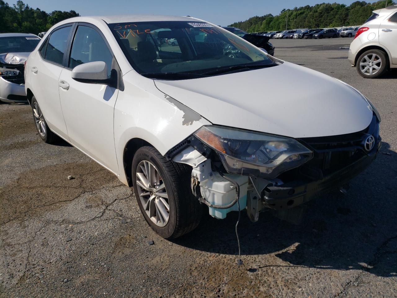 TOYOTA COROLLA L 2015 with VIN 5YFBURHE1FP184722 - Photo from auction