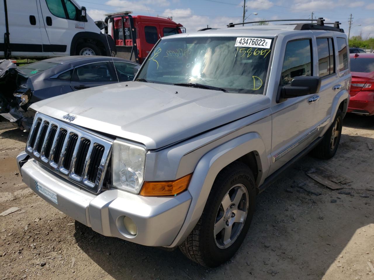 Photo 2 from auction – 2010 JEEP COMMANDER with VIN 1J4RG4GK5AC158667