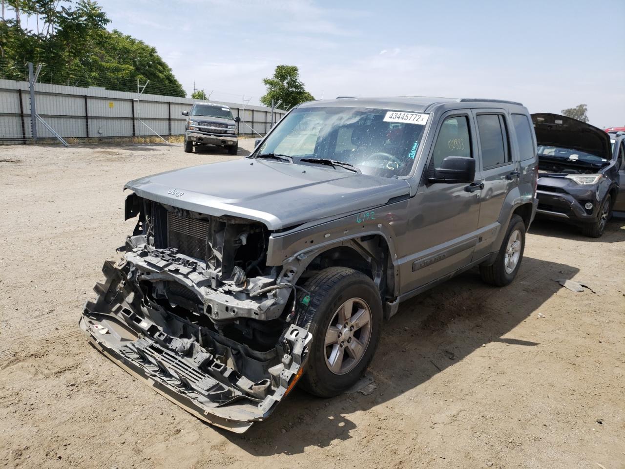 Photo 2 from auction – 2012 JEEP LIBERTY SP with VIN 1C4PJLAK4CW213693