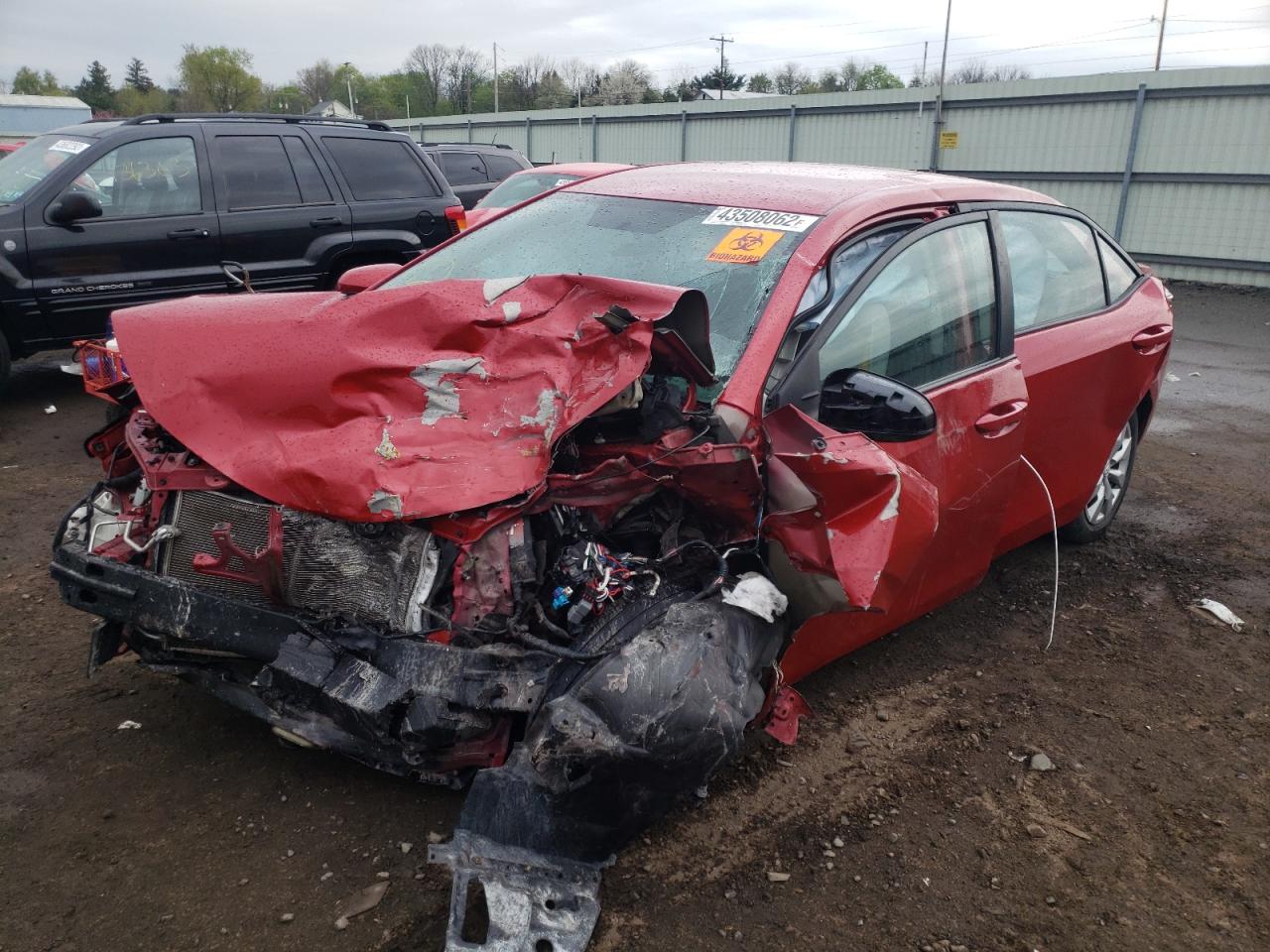 Photo 2 from auction – 2016 TOYOTA COROLLA L with VIN 2T1BURHE7GC532637