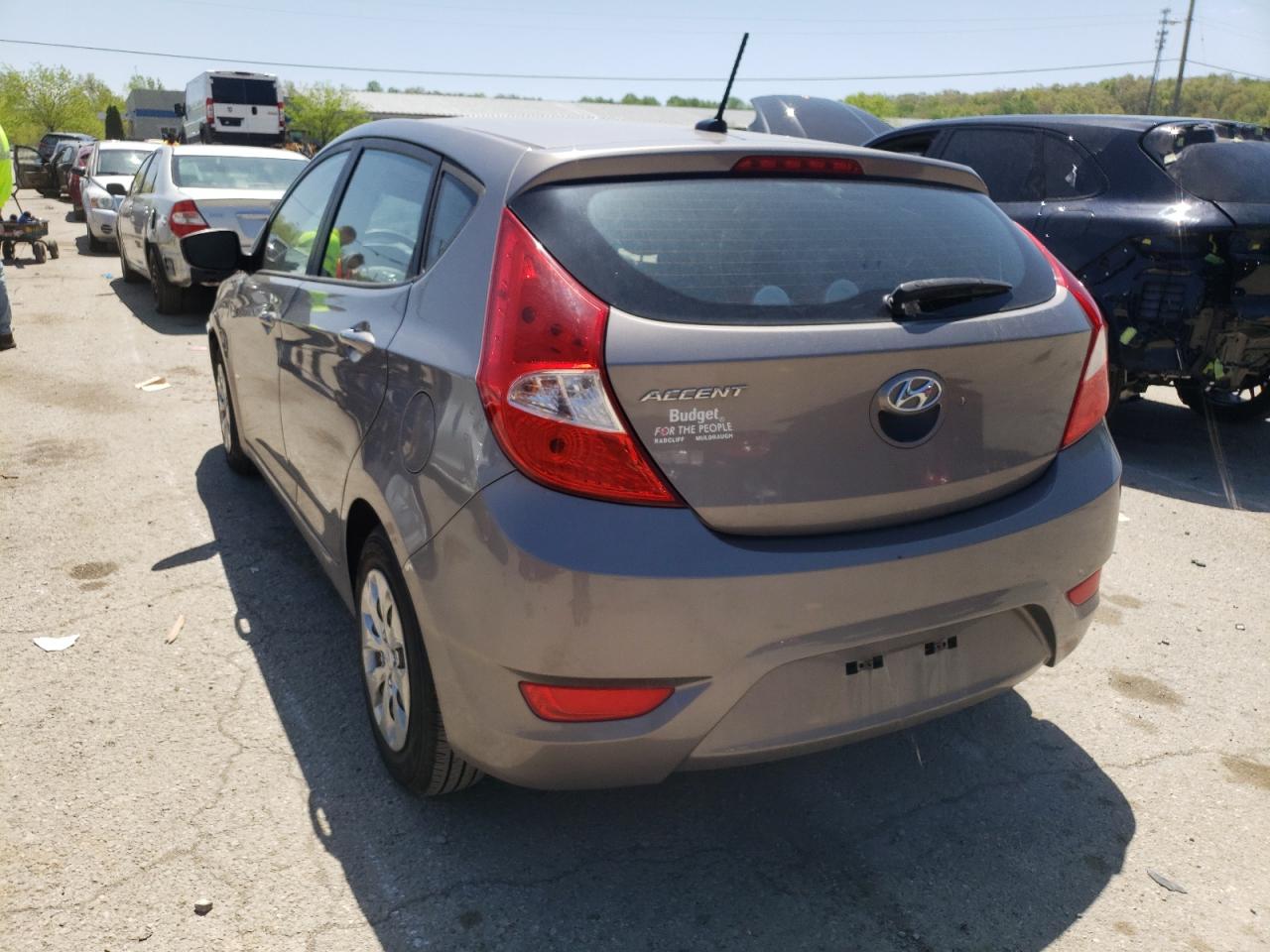 Photo 3 from auction – 2017 HYUNDAI ACCENT SE with VIN KMHCT5AE0HU359232