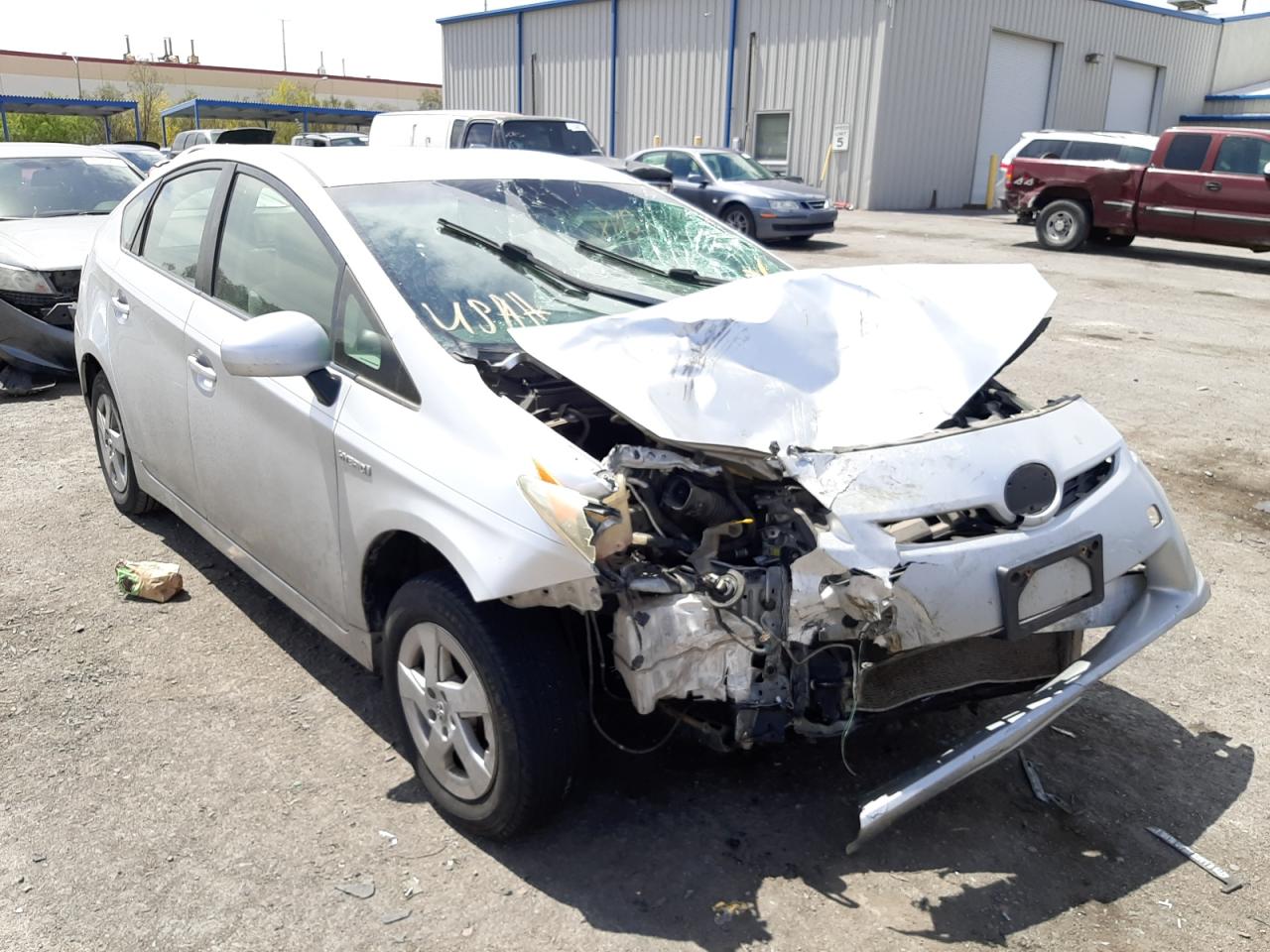 TOYOTA PRIUS 2010 with VIN JTDKN3DU2A5003687 - Photo from auction