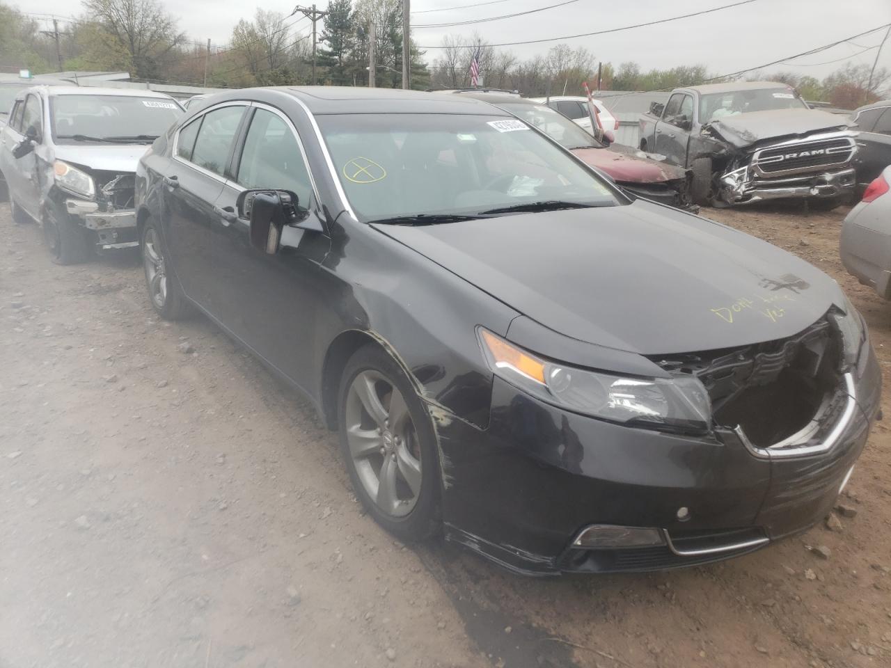 ACURA TL 2012 with VIN 19UUA9F5XCA012226 - Photo from auction