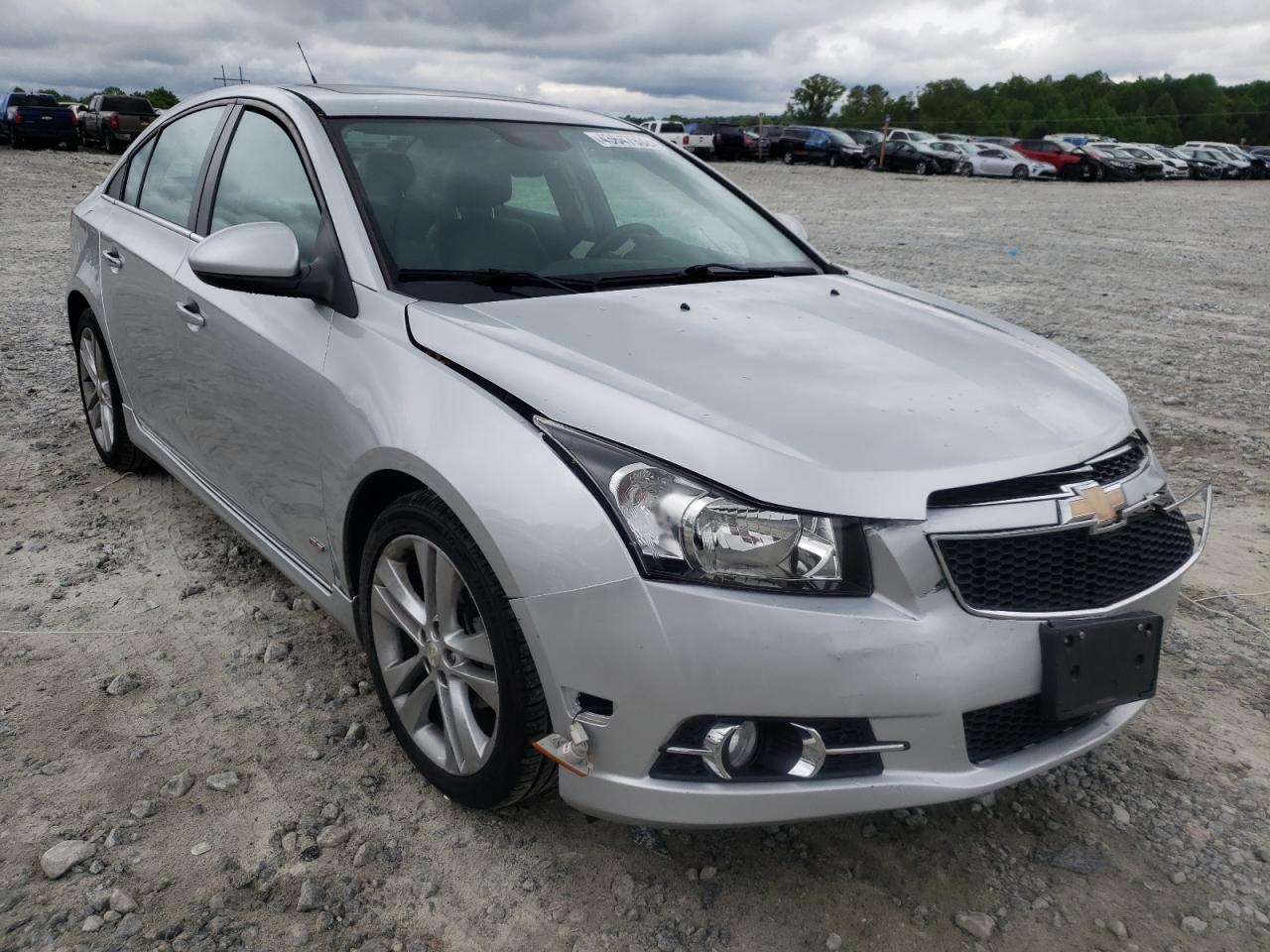 CHEVROLET CRUZE LTZ 2014 with VIN 1G1PG5SB4E7262813 - Photo from auction
