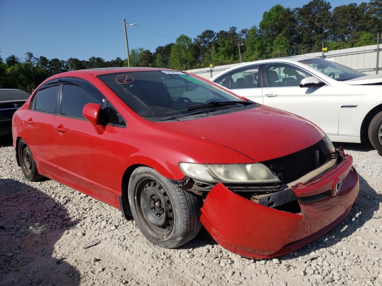 Photo 1 from auction – 2008 HONDA CIVIC SI with VIN 2HGFA55558H708116