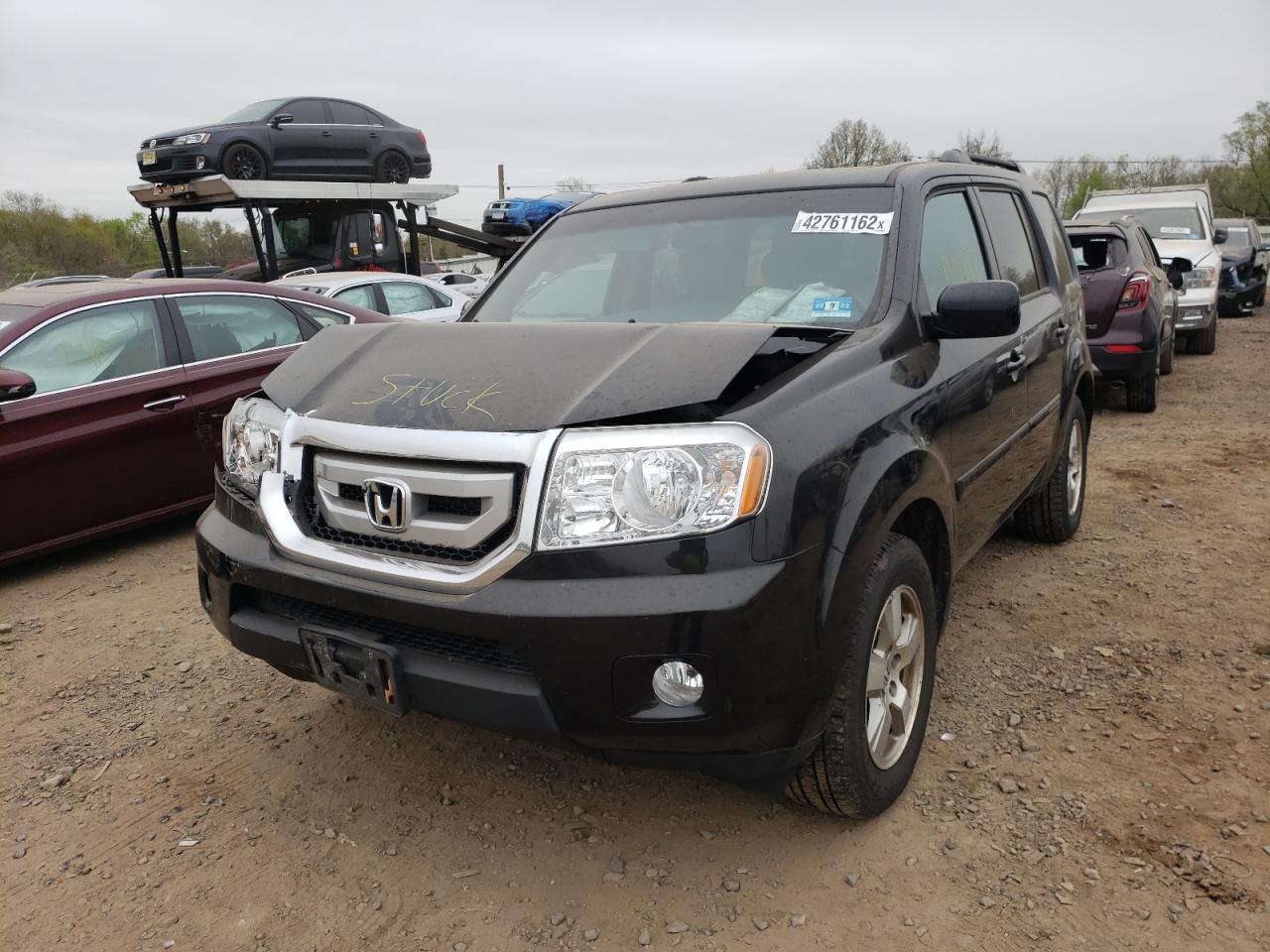 Photo 2 from auction – 2011 HONDA PILOT EXL with VIN 5FNYF4H56BB106157