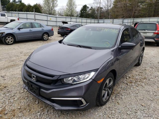 Photo 2 from auction – 2019 HONDA CIVIC LX with VIN 2HGFC2F69KH538334