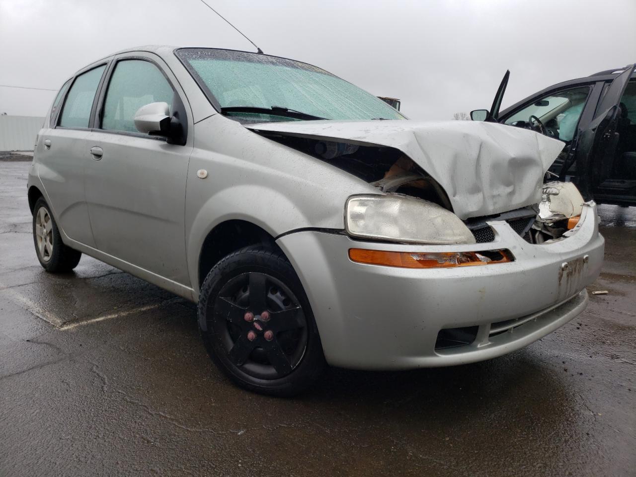CHEVROLET AVEO BASE 2005 with VIN KL1TD62685B401367 - Photo from auction