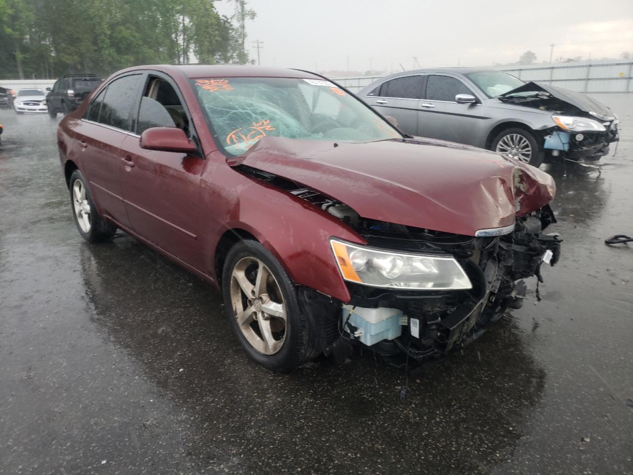 HYUNDAI SONATA SE 2007 with VIN 5NPEU46F67H257268 - Photo from auction