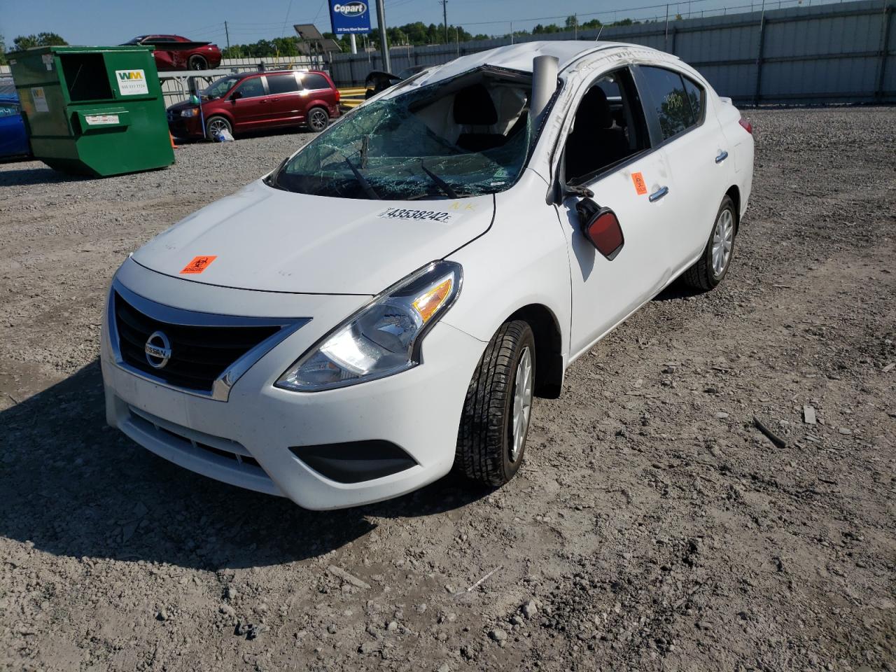 Photo 2 from auction – 2019 NISSAN VERSA S with VIN 3N1CN7AP1KL809468
