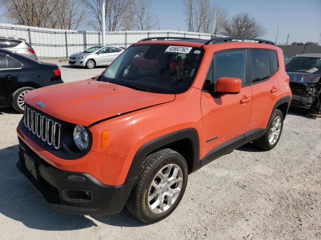 Photo 2 from auction – 2017 JEEP RENEGADE L with VIN ZACCJBBB1HPG03355
